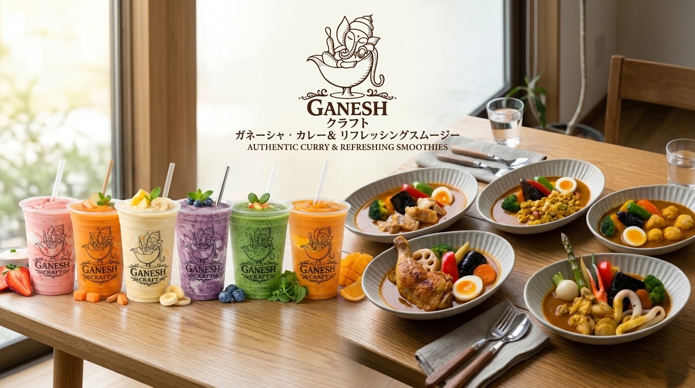 Soup Curry Ganesh｜秋田市のスープカレー・冷凍セレクトショップ